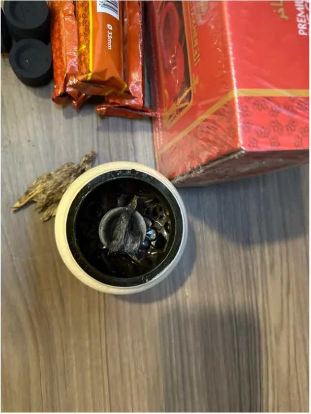 Round Charcoal Tablets for Agarwood Burning – Premium Oud Incense Charcoal (Box of 100)